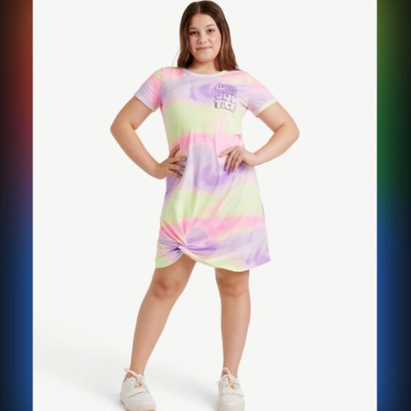 Justice Tee DressPlus Size XL Multicolor - Picture 1 of 2